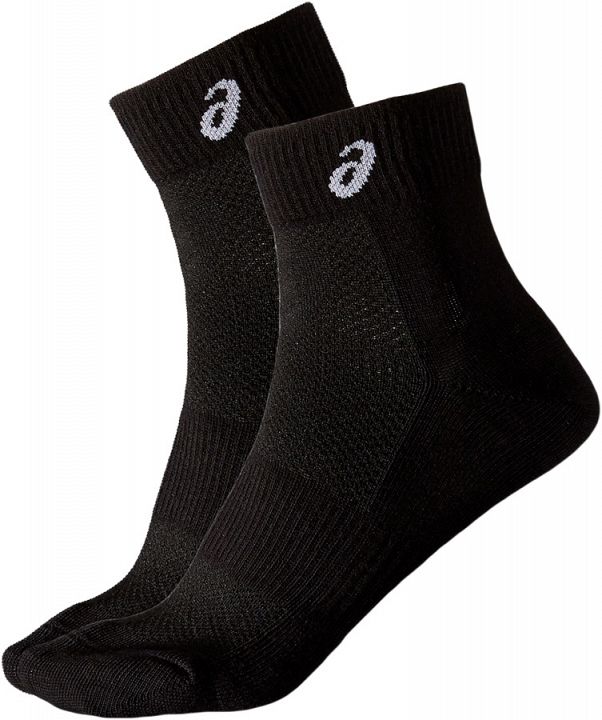 ASICS Quater Sock Black 2 Pack